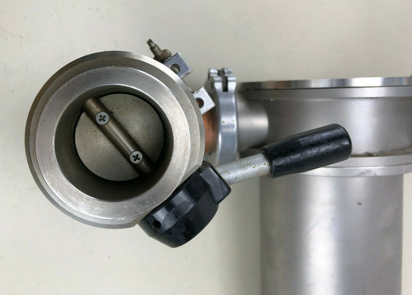 Vacuubrand Cold Trap SKF H40 Assembly with 2 VS 40 Butterfly valves