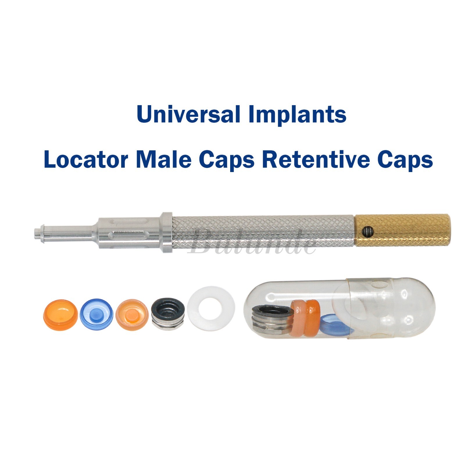 Dental Core Tool Ø3.5mm for BEGO, Zimmer, MIS, Cortex, Adin Attachment Abutments