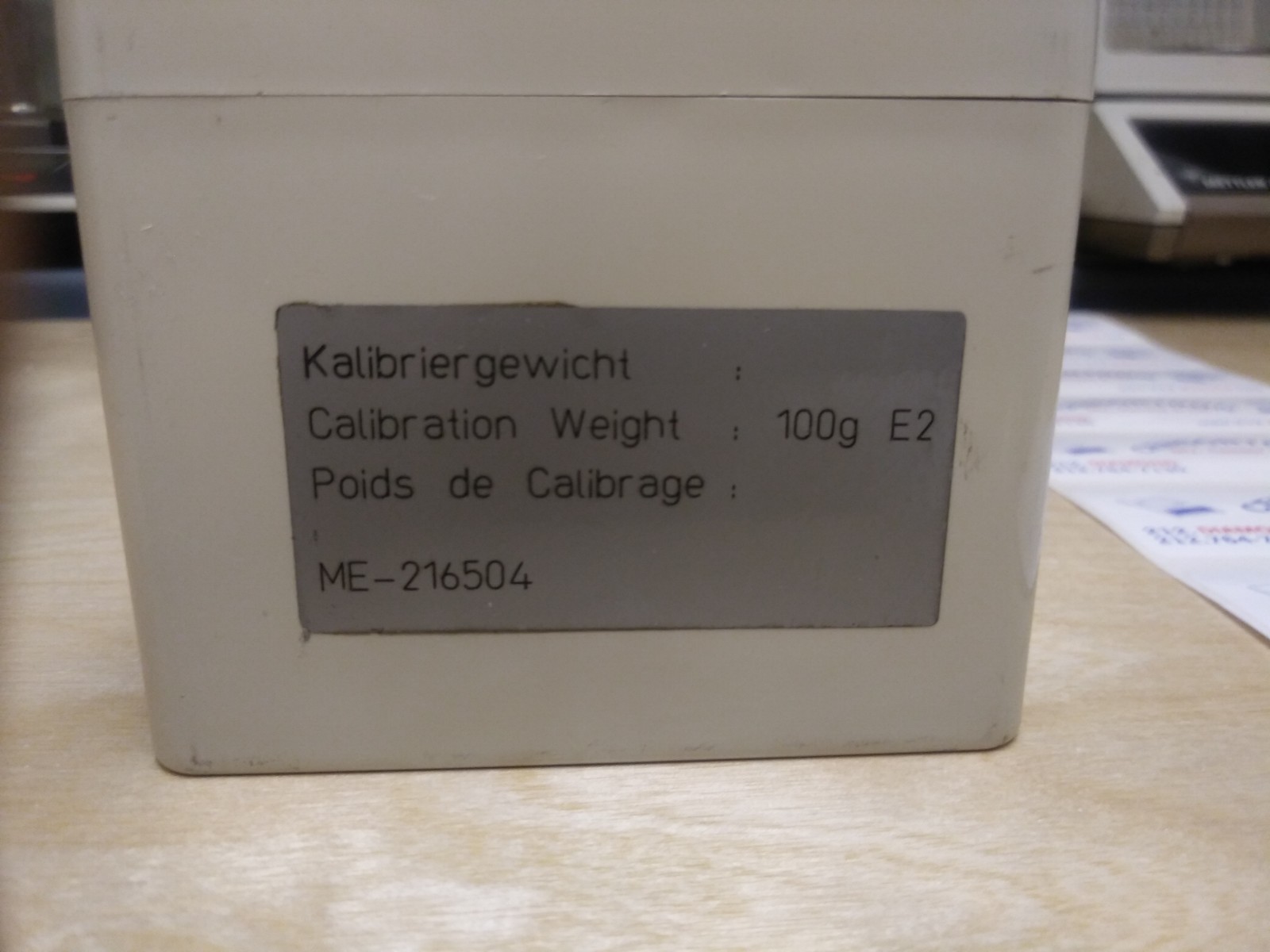 CHECK WEIGHT NEW ! 100 GRAM , CLASS # 1, PLUS PLUS + ,40% more accurate !