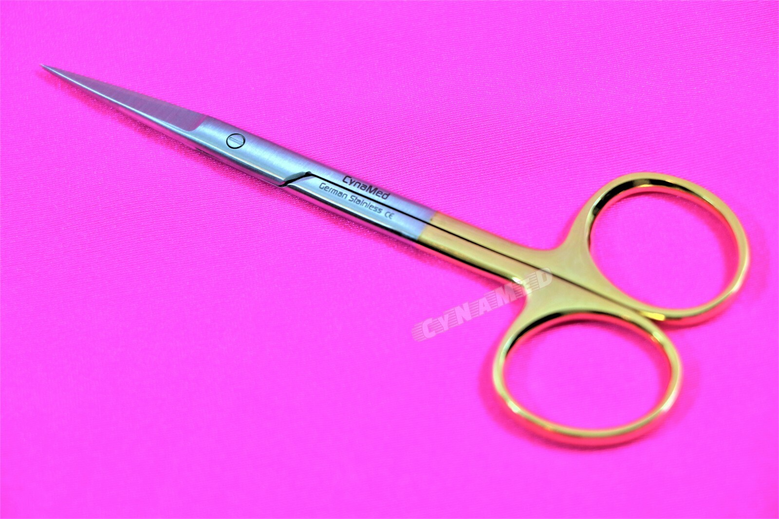 NEW Premium GERMAN TC Iris Scissors 4.5″ Straight Surgical Dental Instruments