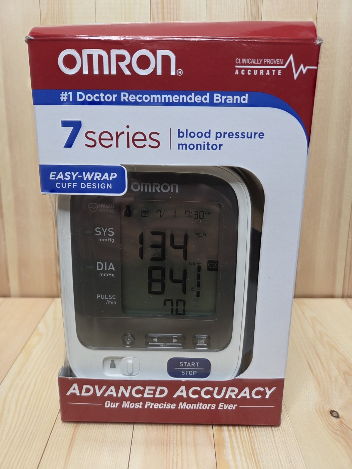 Omron 7 Series Upper Arm Blood Pressure Monitor with Cuff New