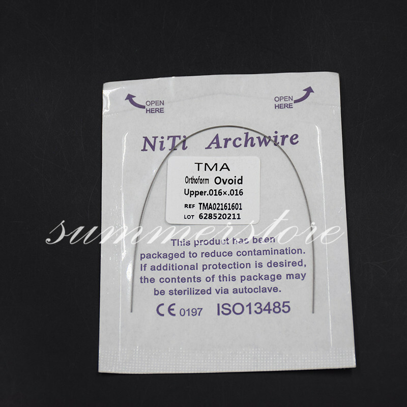 1 Pc Dental Orthodontic Beta Titanium TMA Molybdenum Alloy Arch Wire Rectangular