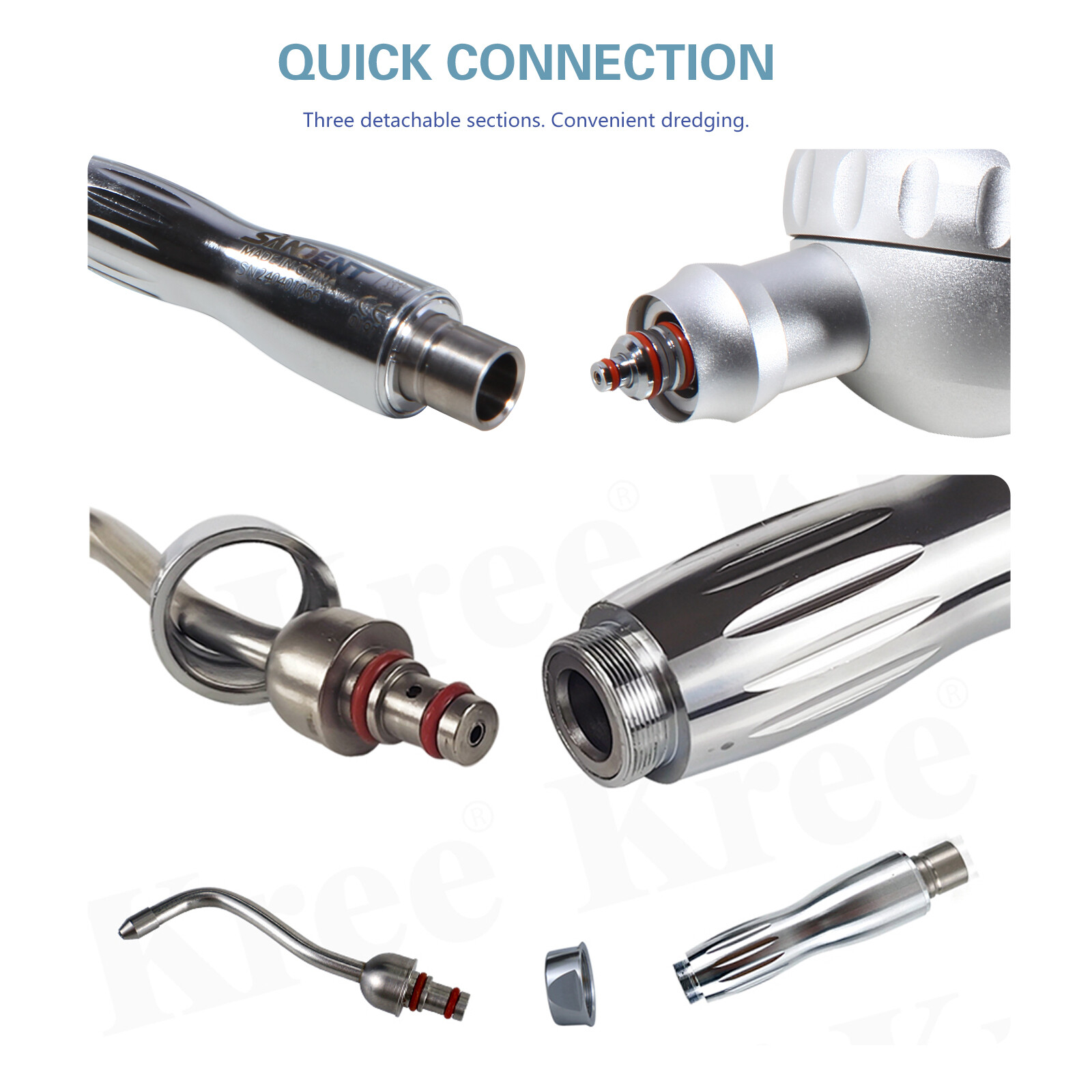 Dental Polisher Hygiene Air Flow Prophy Unit Jet Mate Fit KAV Multiflex Lux TX1