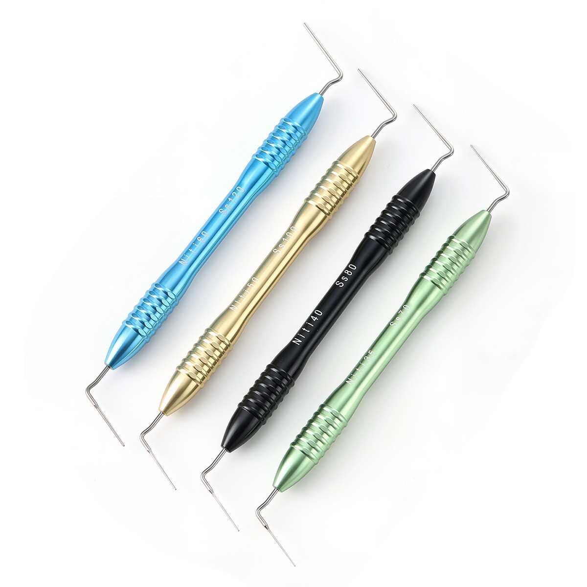 AZDENT Dental Endo Condenser Gutta Percha Tips Hand Plugger NITI Stainless