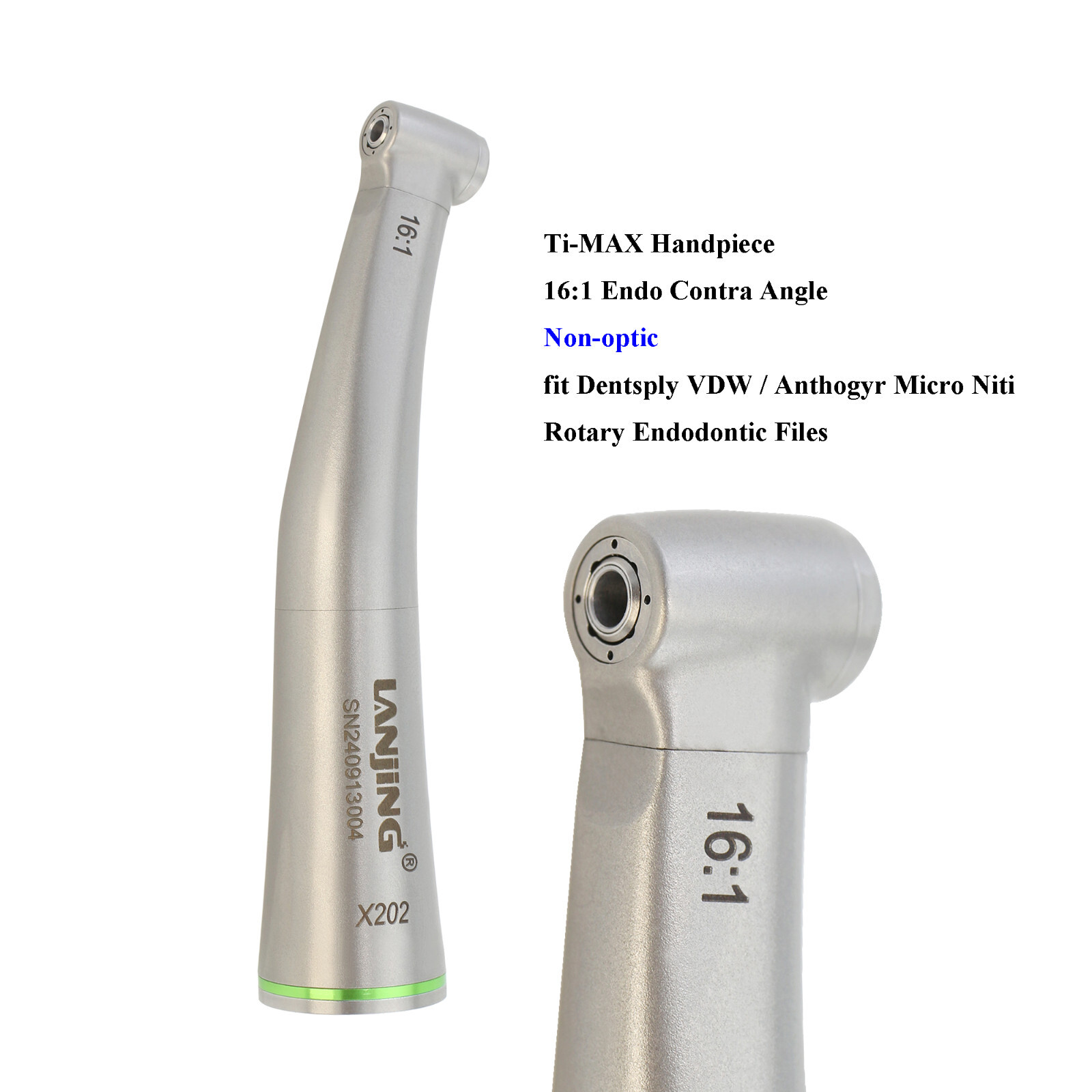 Dental Endodontic Handpiece 4:1 6:1 8:1 10:1 16:1 Contra Angle For Dentsply VDW