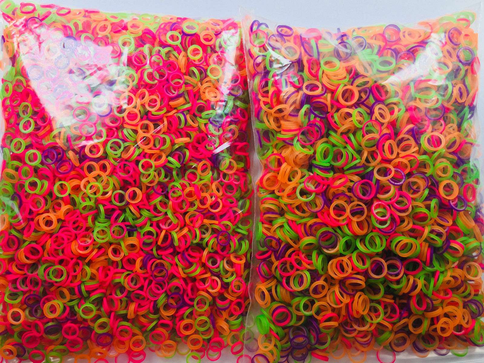 Dental Elastics Rubber Bands Ties Orhto 2.5/3.5/4.5/6.5oz Colorful Yellow *5000