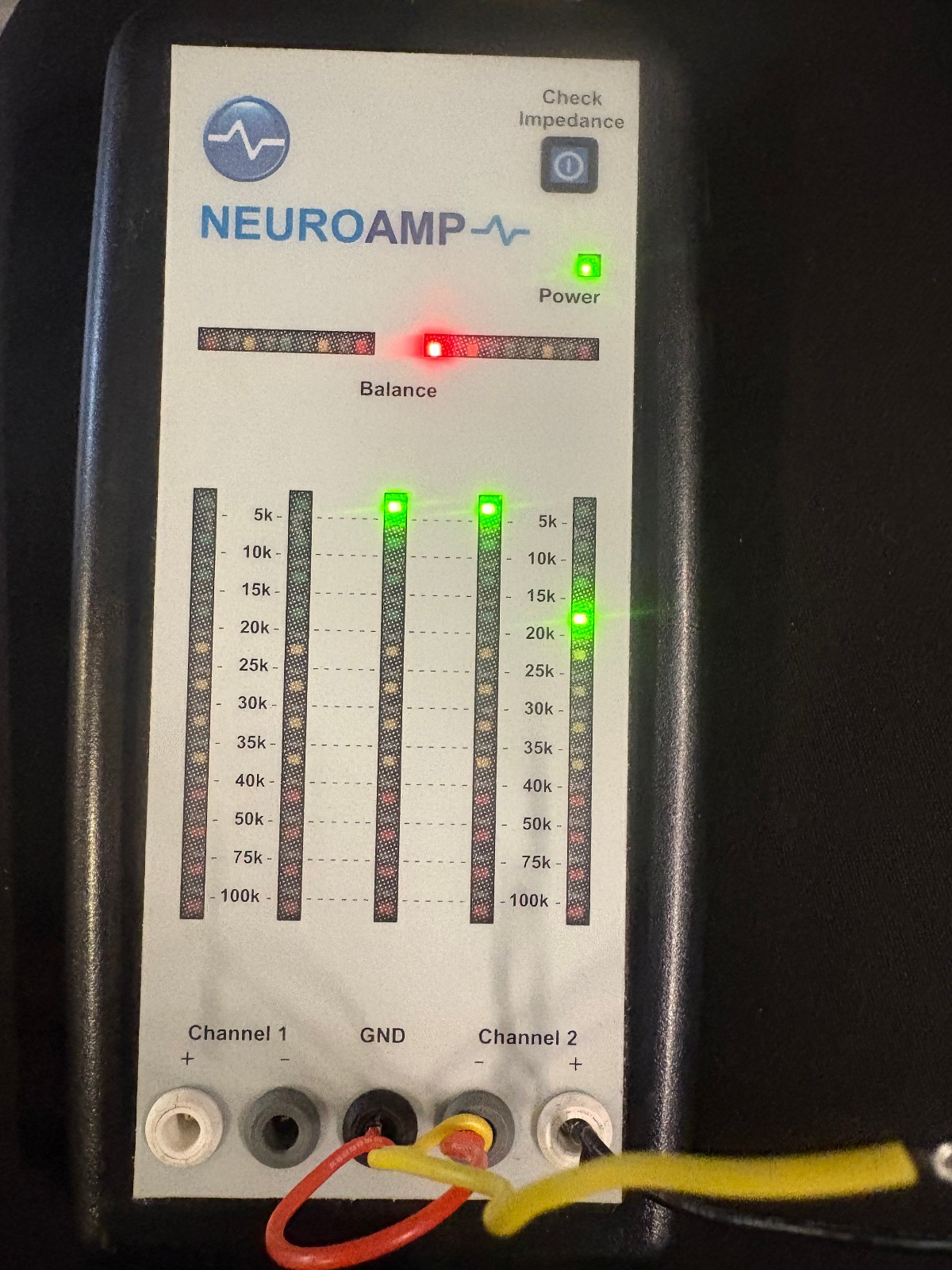 Corscience NeuroAmp Impedance Tester EMG EEG 2-Channel