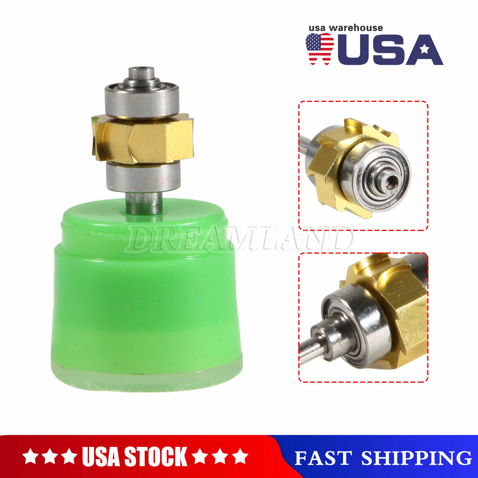 Dental Turbine Rotor for Fiber Optic LED/ High Speed Handpiece standard