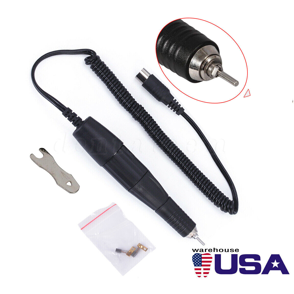 Dental Lab Marathon Style Electric Micromotor Polishing Handpiece 35K RPM 35000