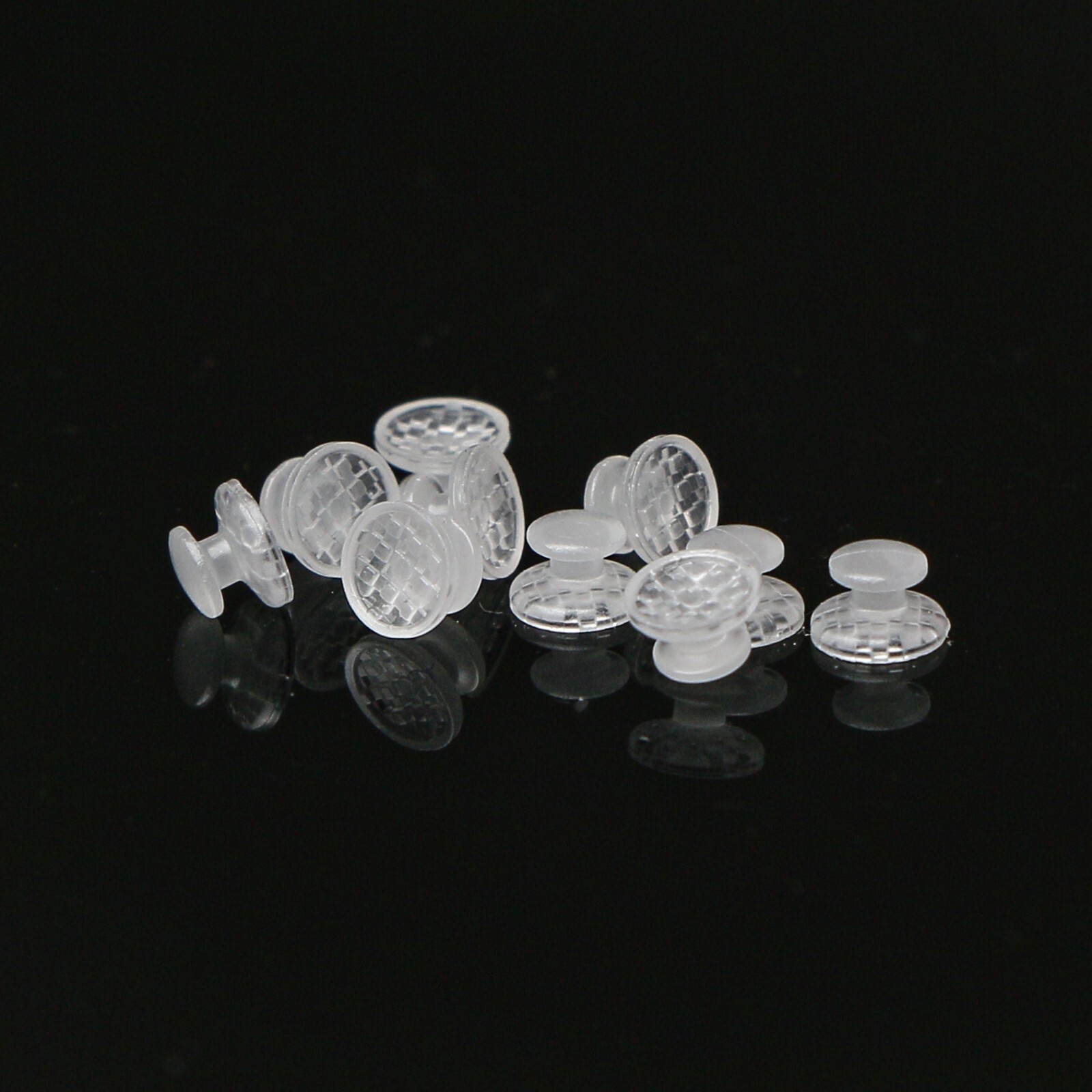 US 100Pcs Dental Orth Bite Turbos Openner Tongue Tamers Hinge Lingual Button