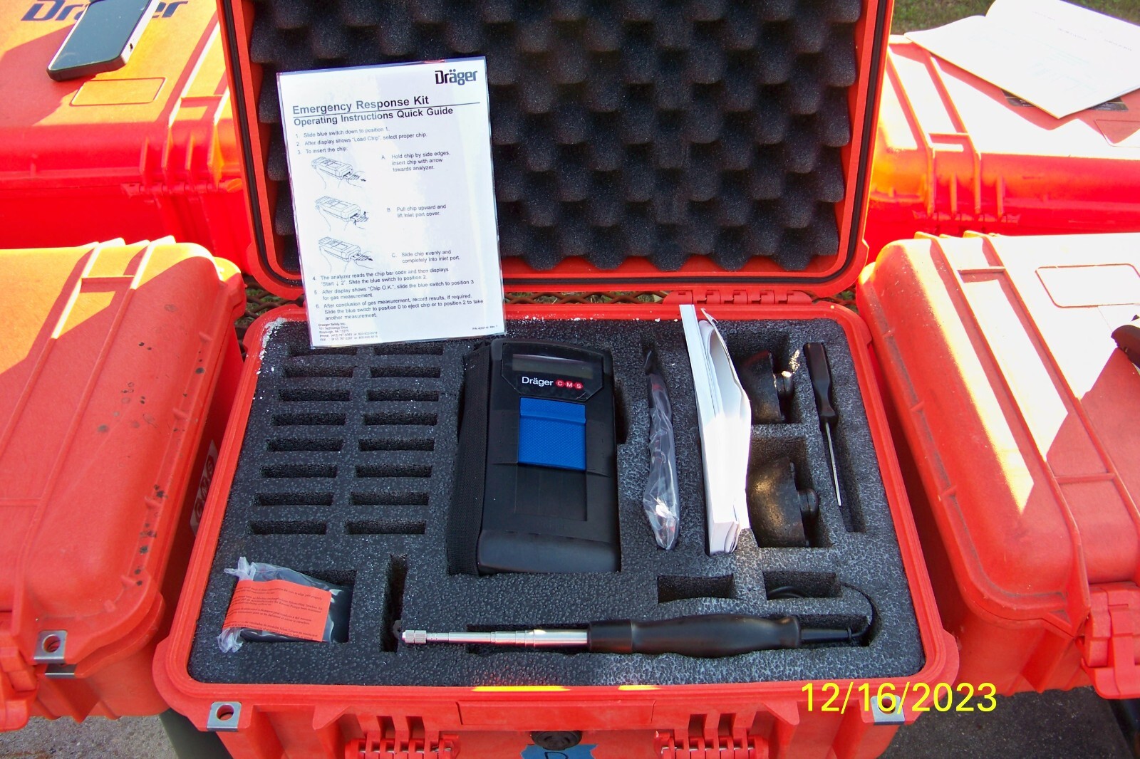 Drager CMS Emergency Response Kit