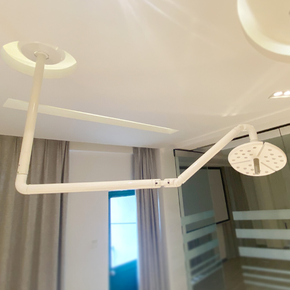 36W Ceiling-Mounted Dental Shadowless LED Exam Light Surgery ENT Operation Lamp