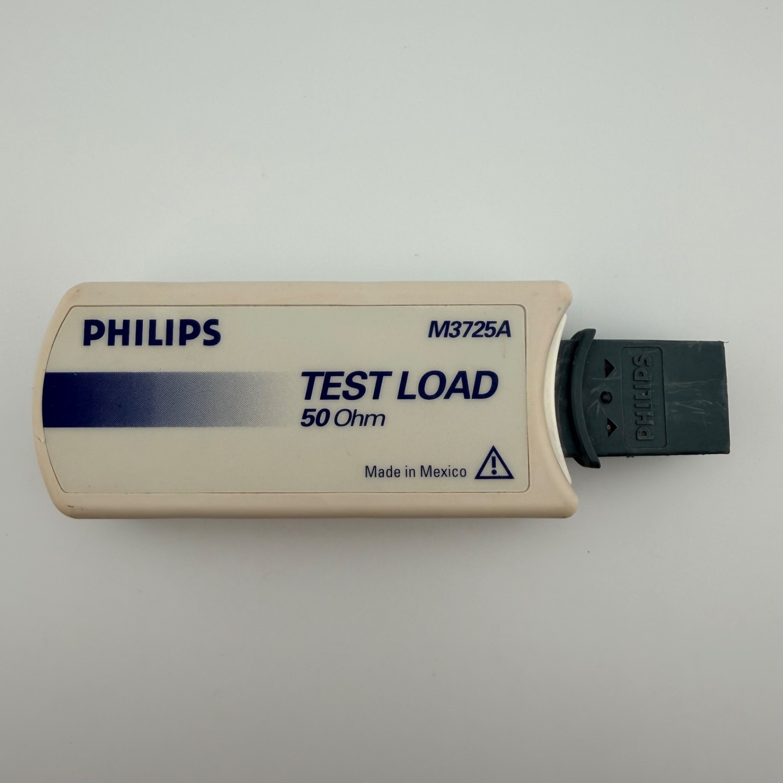 Philips Healthcare M3725A Plug Style Test Load 50 Ohm as shown
