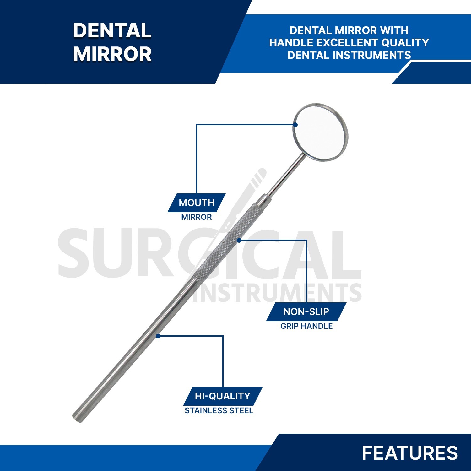 15 Instruments Basic Dental Set Mirror Explorer College Plier Economy Grade