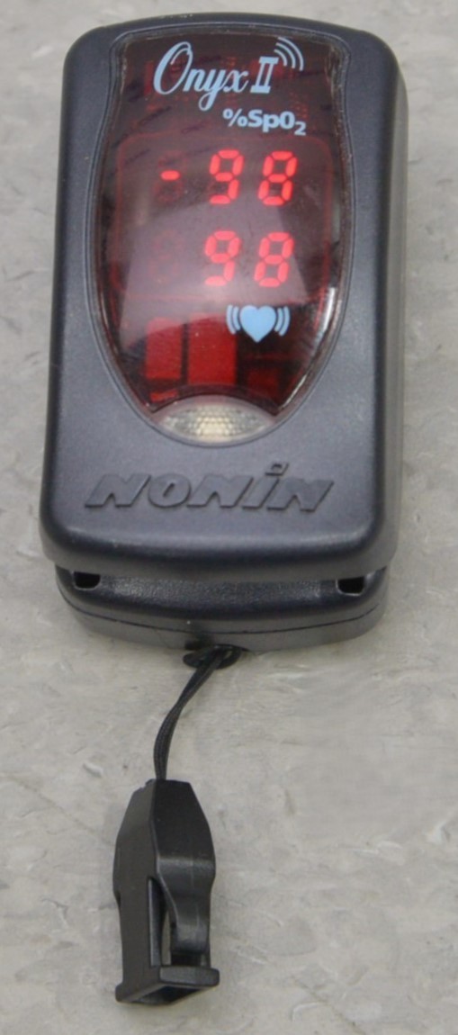 Nonin Onyx II 9550 Fingertip Pulse Display Unit 3985-000