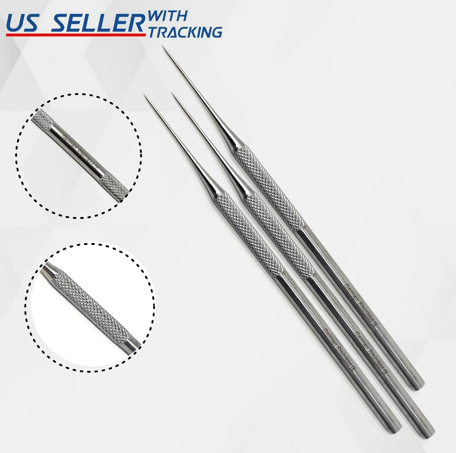 Davis Root Tip Pick # 1 Dental Surgical Ridged Handle Premium German Instruments