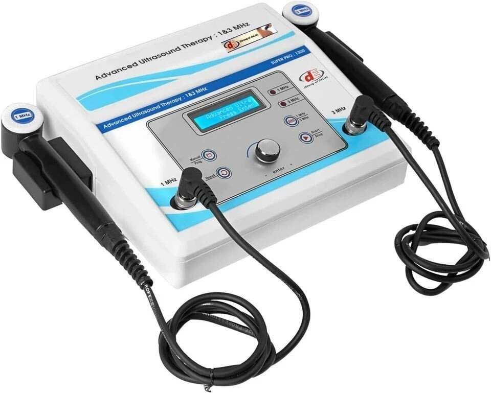 Ultrasound Therapy Machine Dual Freq. Super 1300 Pro LCD 1 & 3 Mhz
