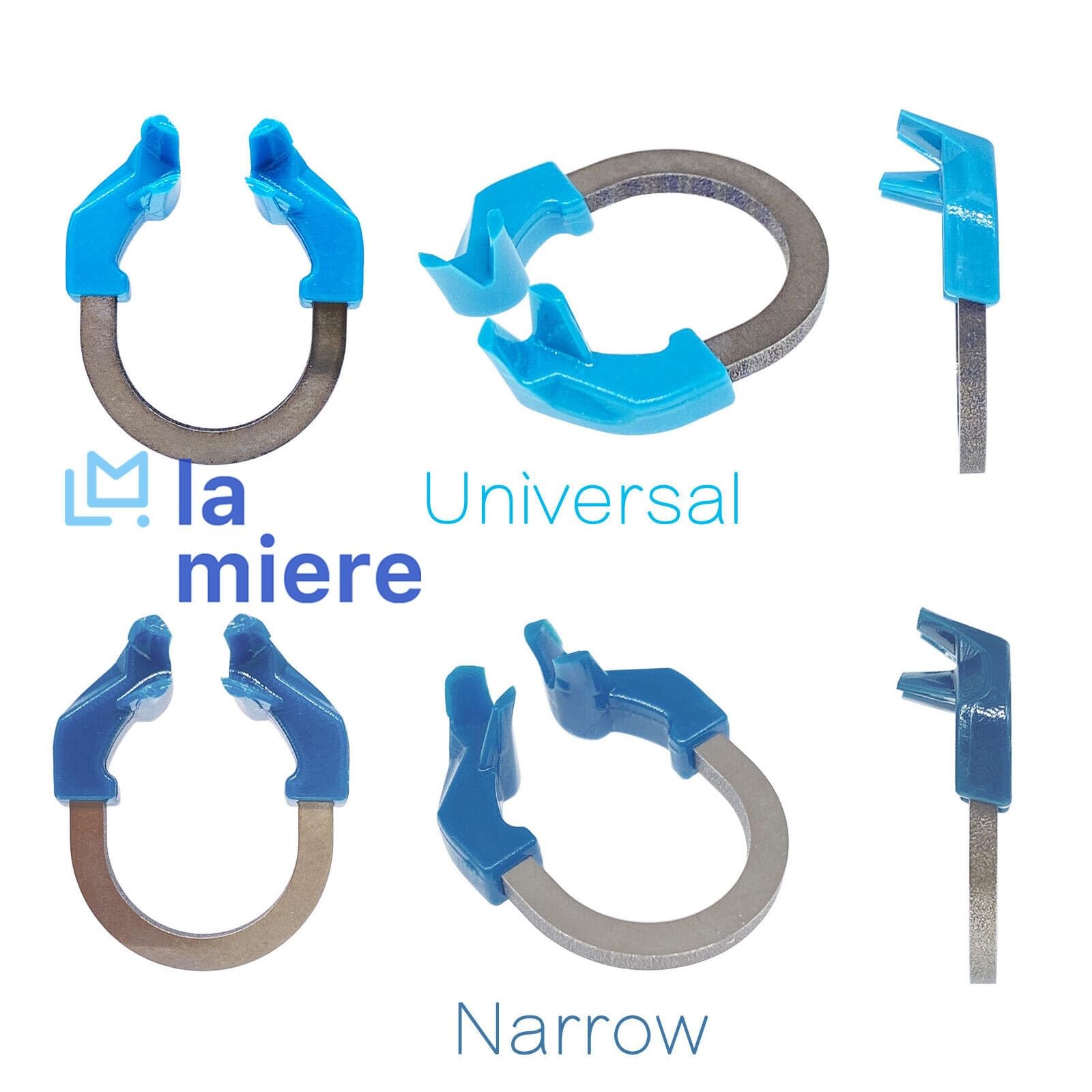 Universal Dental Sectional Matrix Ring Clamp Spring Clip, Autoclavable Nickel…
