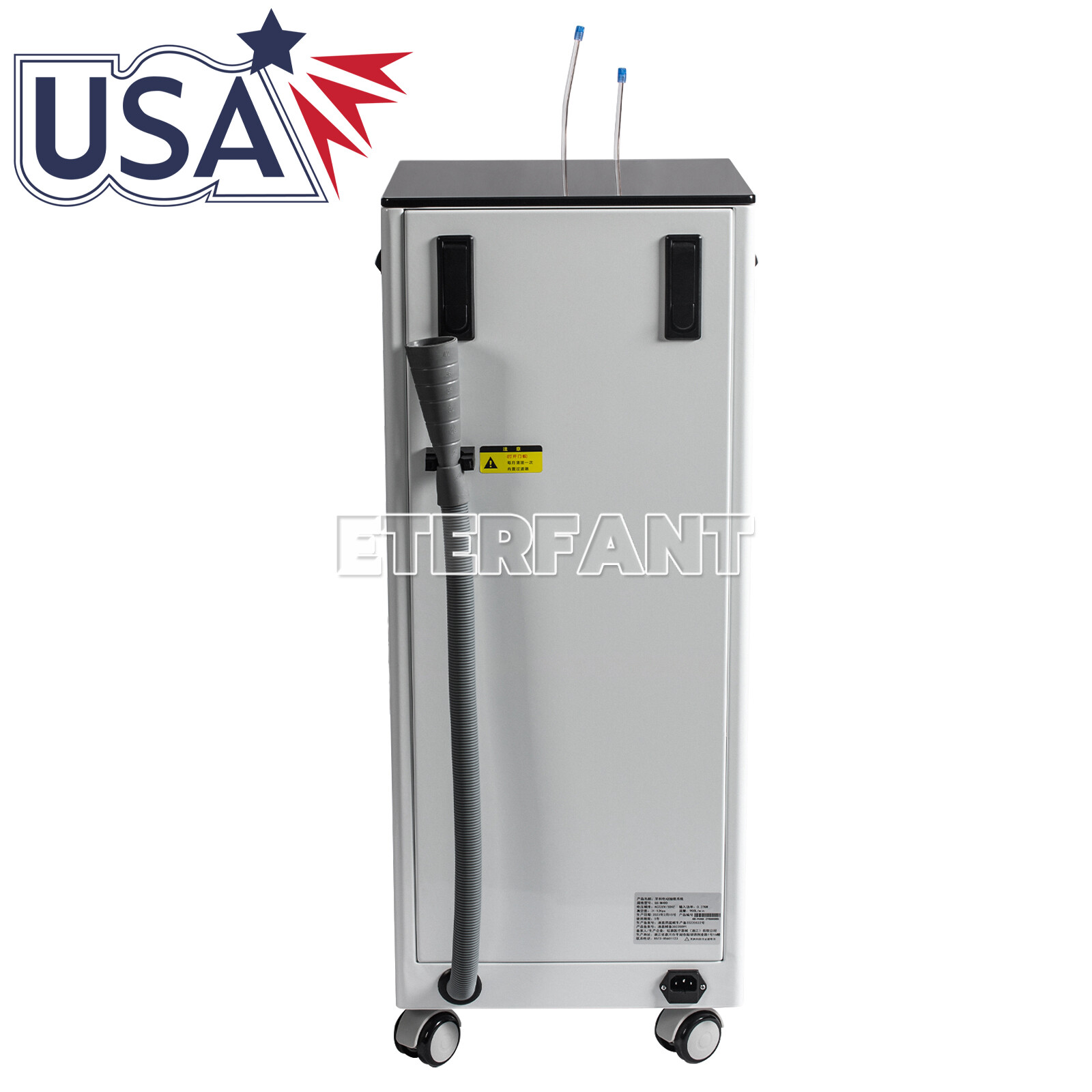 ETERFANT Mobile Dental Suction Unit System Pressure Vacuum Pump DE106/GS-M300