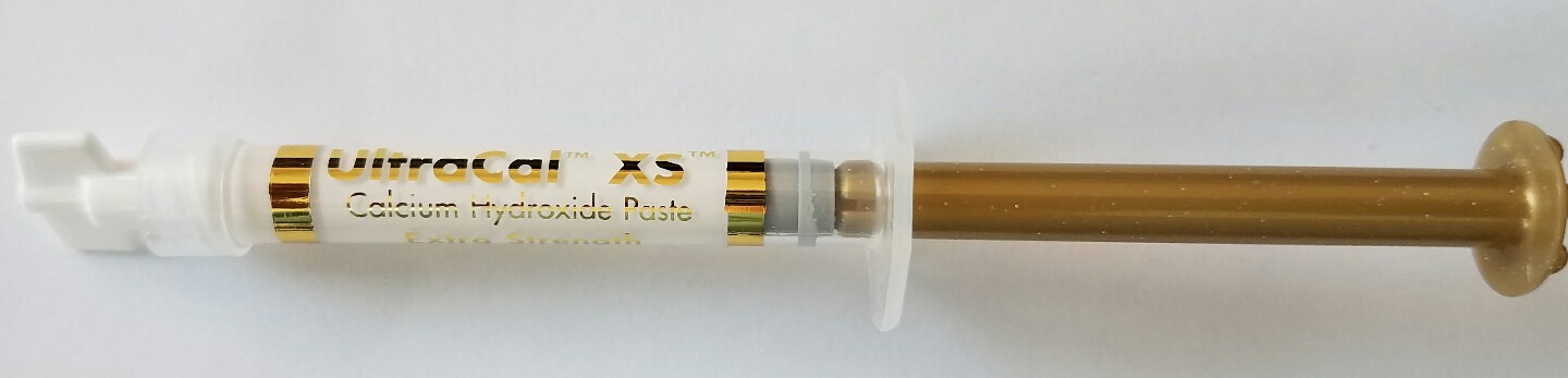 UltraCal XS Calcium Hydroxide Paste Root Canal 1.2 ml Syringe Ultradent