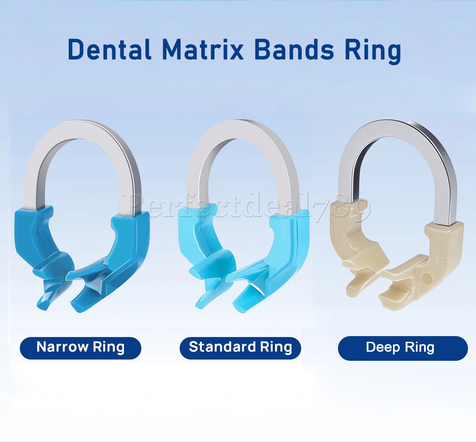 Dental Matrix Bands Ring Sectional Matrice Clamp Fit Garrison Palodent V3 System