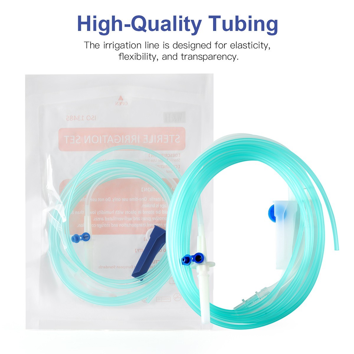 Dental Disposable Implant Sterile Irrigation Tube Set fit for W H Surgical Motor