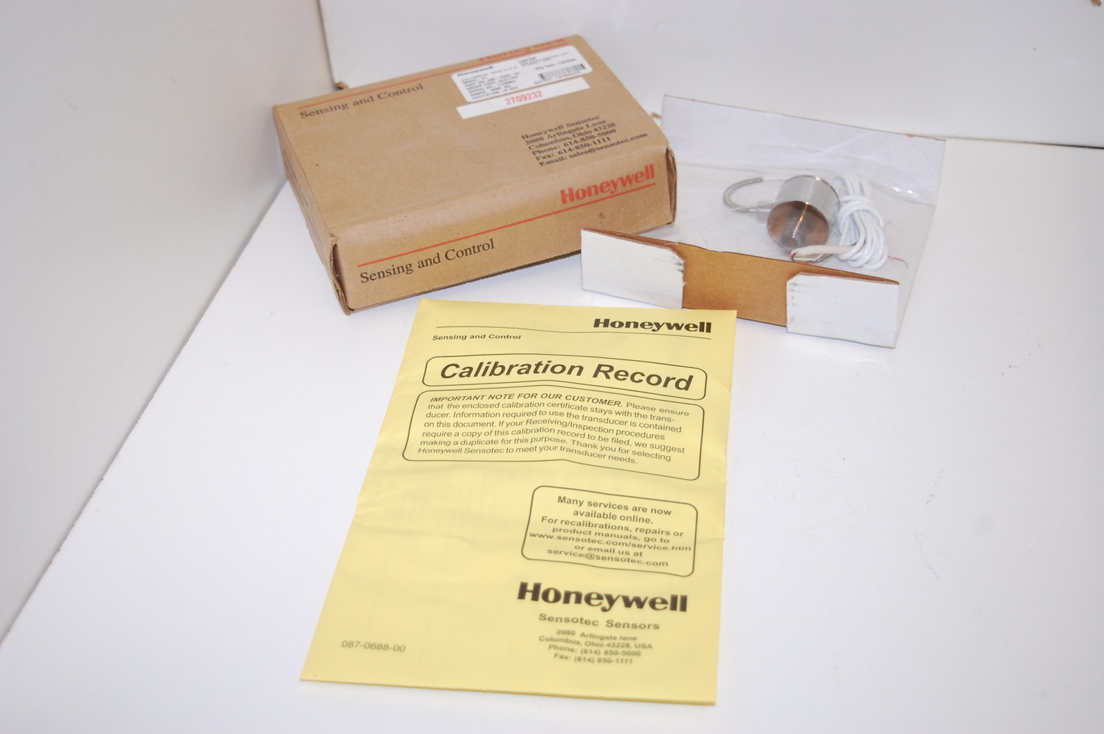 NIB Honeywell 060-2329-01 Model 31 4000 lb Range Load Cell