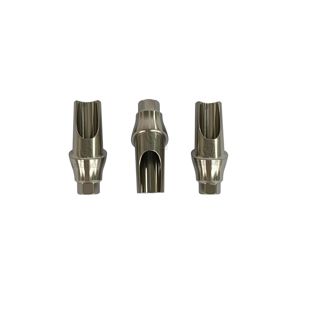 1 pcs 15 degree Angled titanium abutment fits to Bego