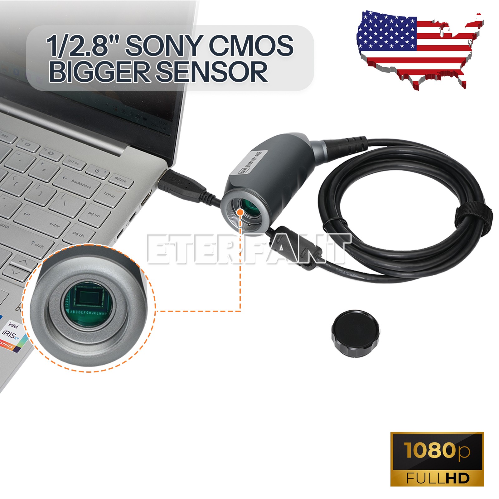 1080P Full HD USB Medical Endoscope Camera ENT Laparoscopic Surgery Inspection