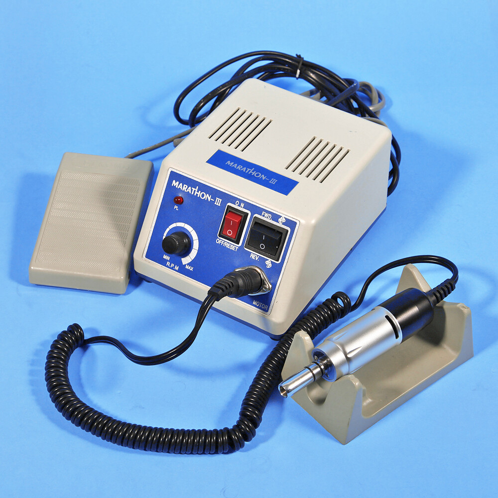 Dental Micro Motor 35K rpm WITH Straight Contra Angle Handpiece UPS