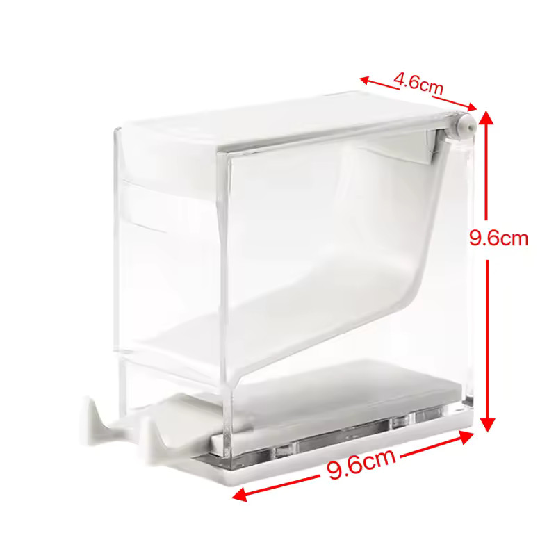 Cotton Roll Dispenser Holder Press Type Box NEW