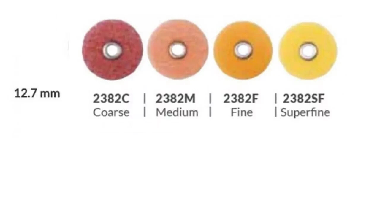 3M Sof-Lex soflex Discs Pack of 30 DISCS in all sizes 1/2″ 12.7 mm Dental