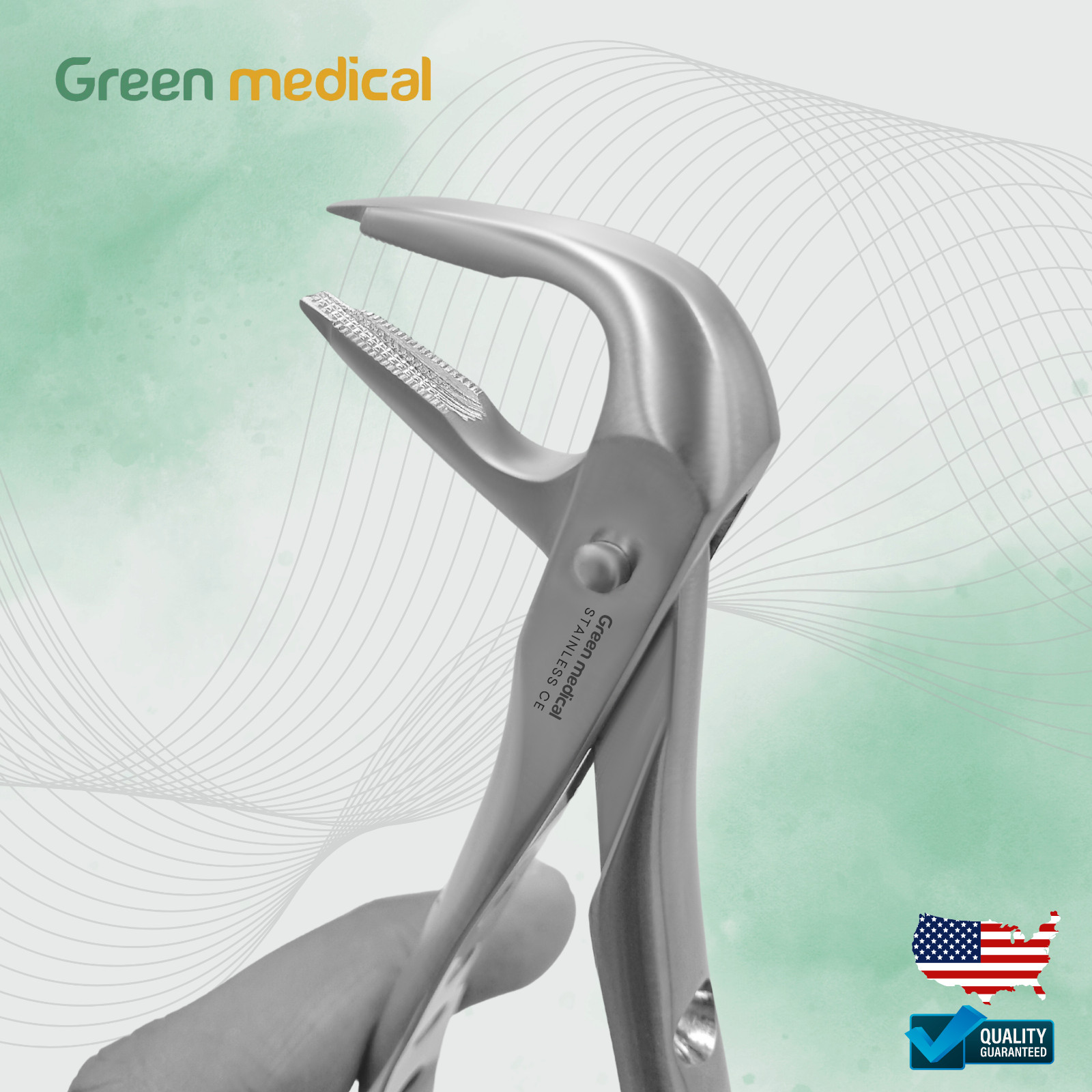 Professional Lower Anterior Dental Extracting Forceps F4 – Dentist Surgery Tools