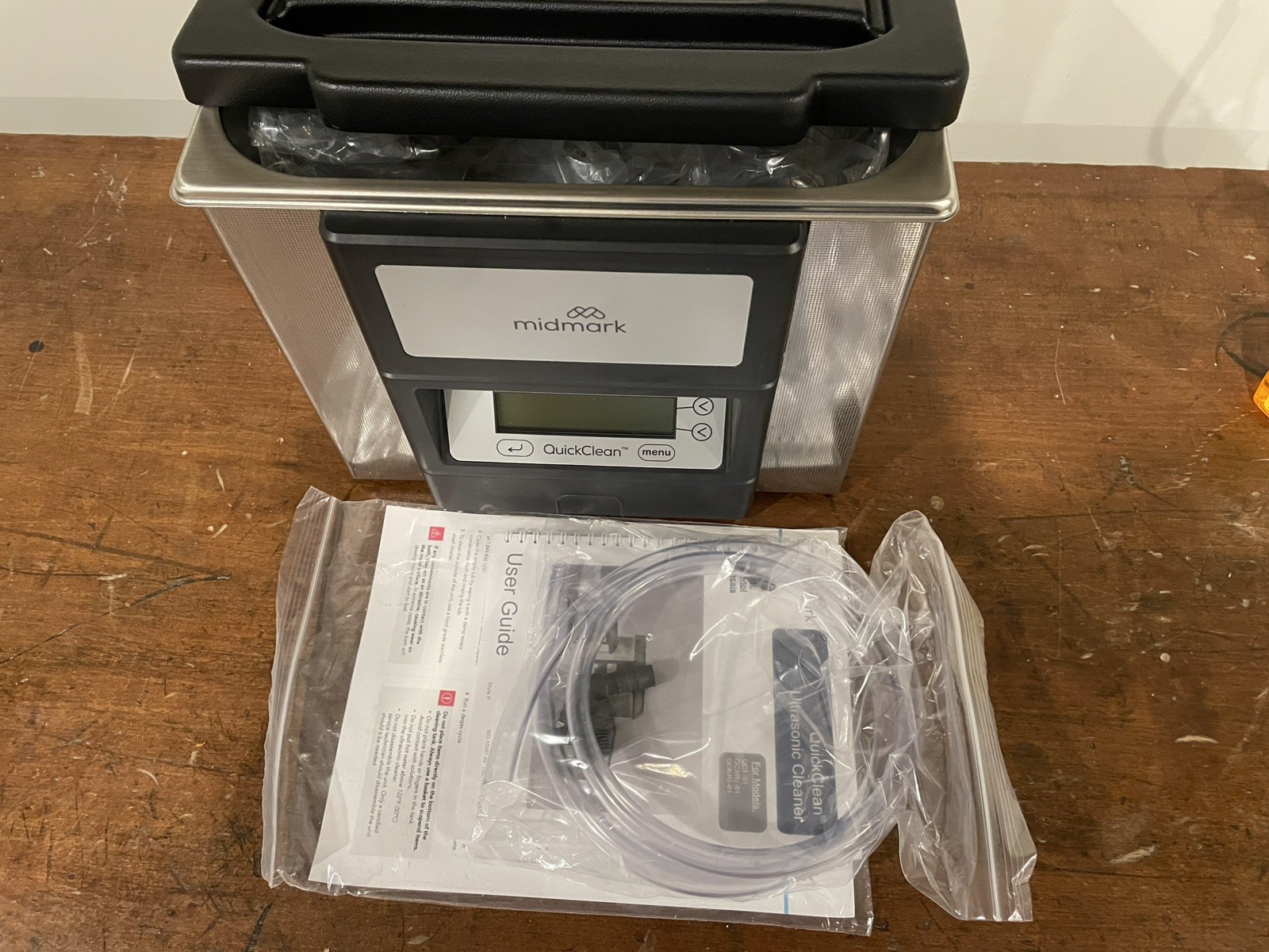 Midmark QC1-01 Quickclean Ultrasonic Cleaner -Display unit Only 2 Cycles