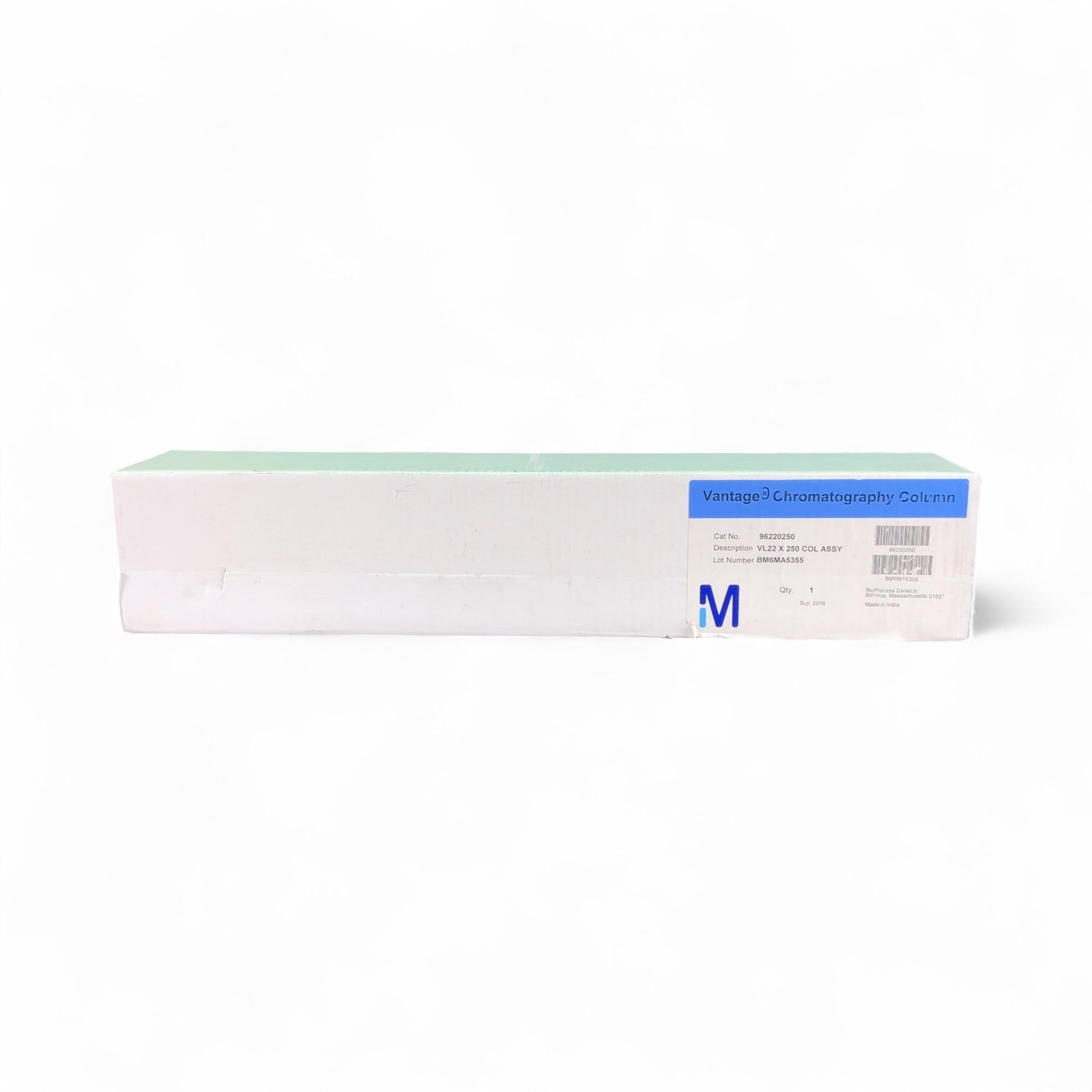 Millipore Vantage Chromatography Column VL22 X 250 Col Assy 96220250 NEW IN BOX