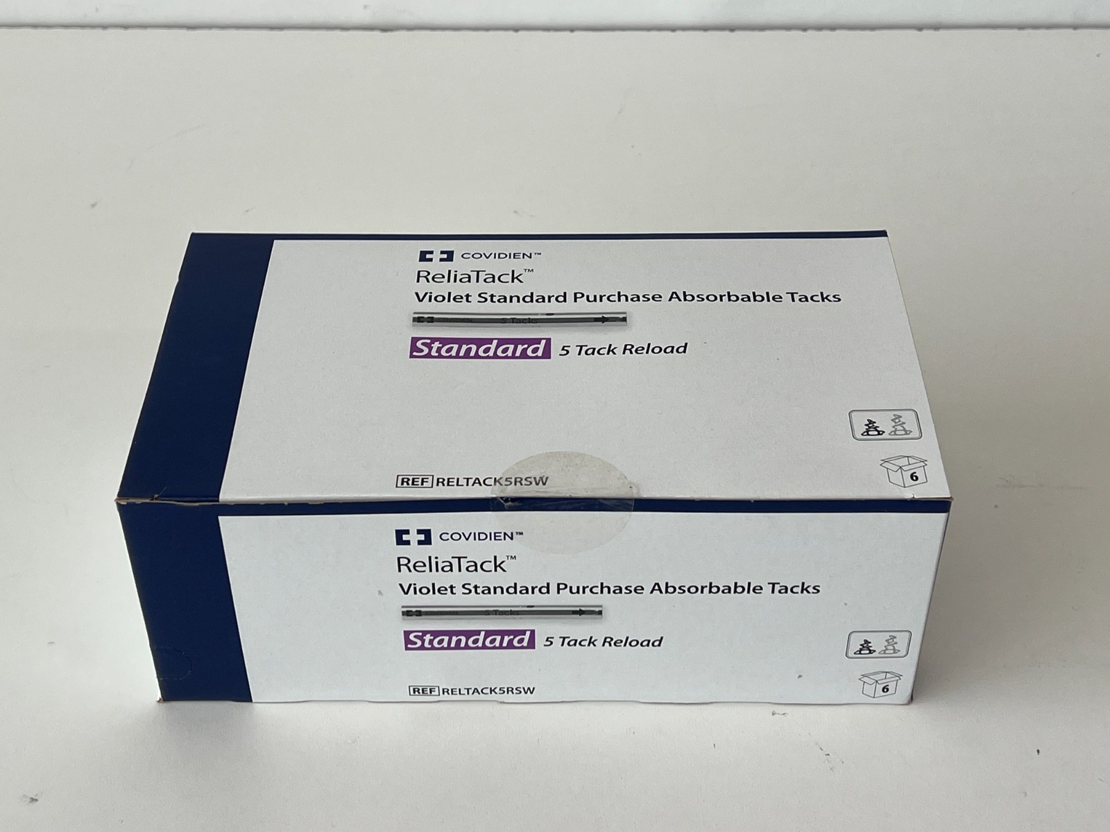 Box of 6 ReliaTack RELTACK5RSW Exp.2026-08 (*GG14)