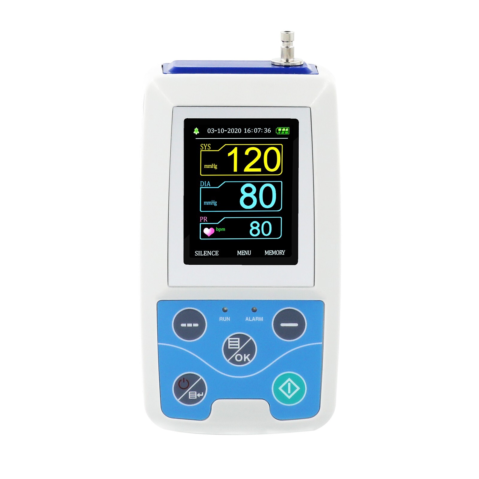 ABPM50 Ambulatory Blood Pressure Monitor – 24HR Holter, PC Software, for Adults