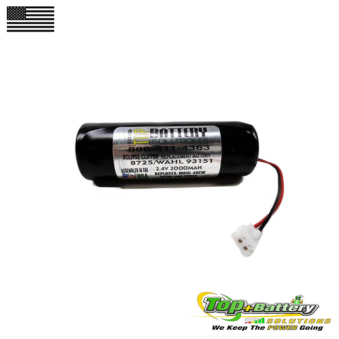 Replacement Battery For Wahl Razvor Eclipse Clippers 93151 93151-001 WHL-4