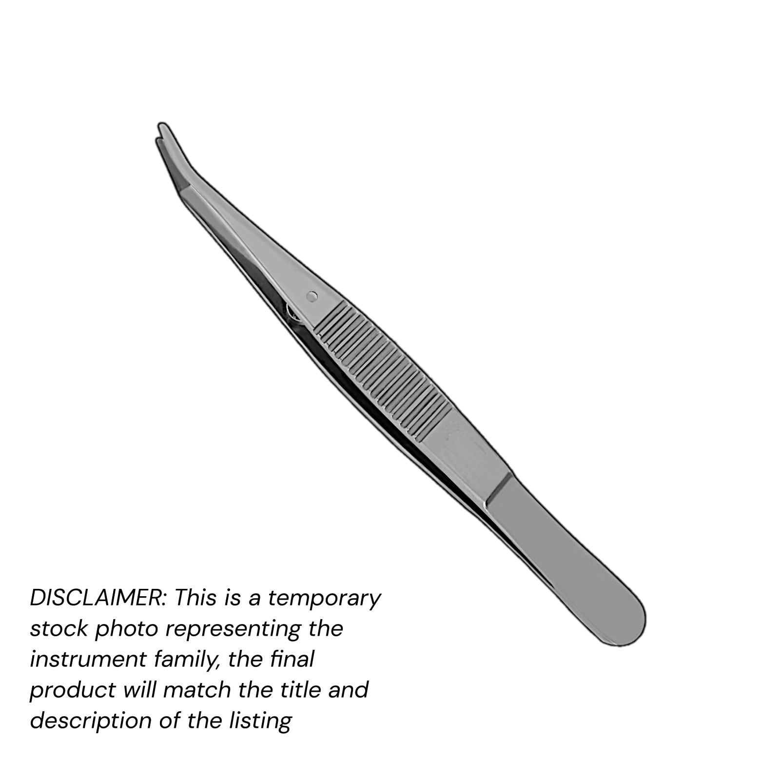Barraquer Cilia Forceps 4.5” Smooth Platform 5mm Left Stainless XPRS OR Grade