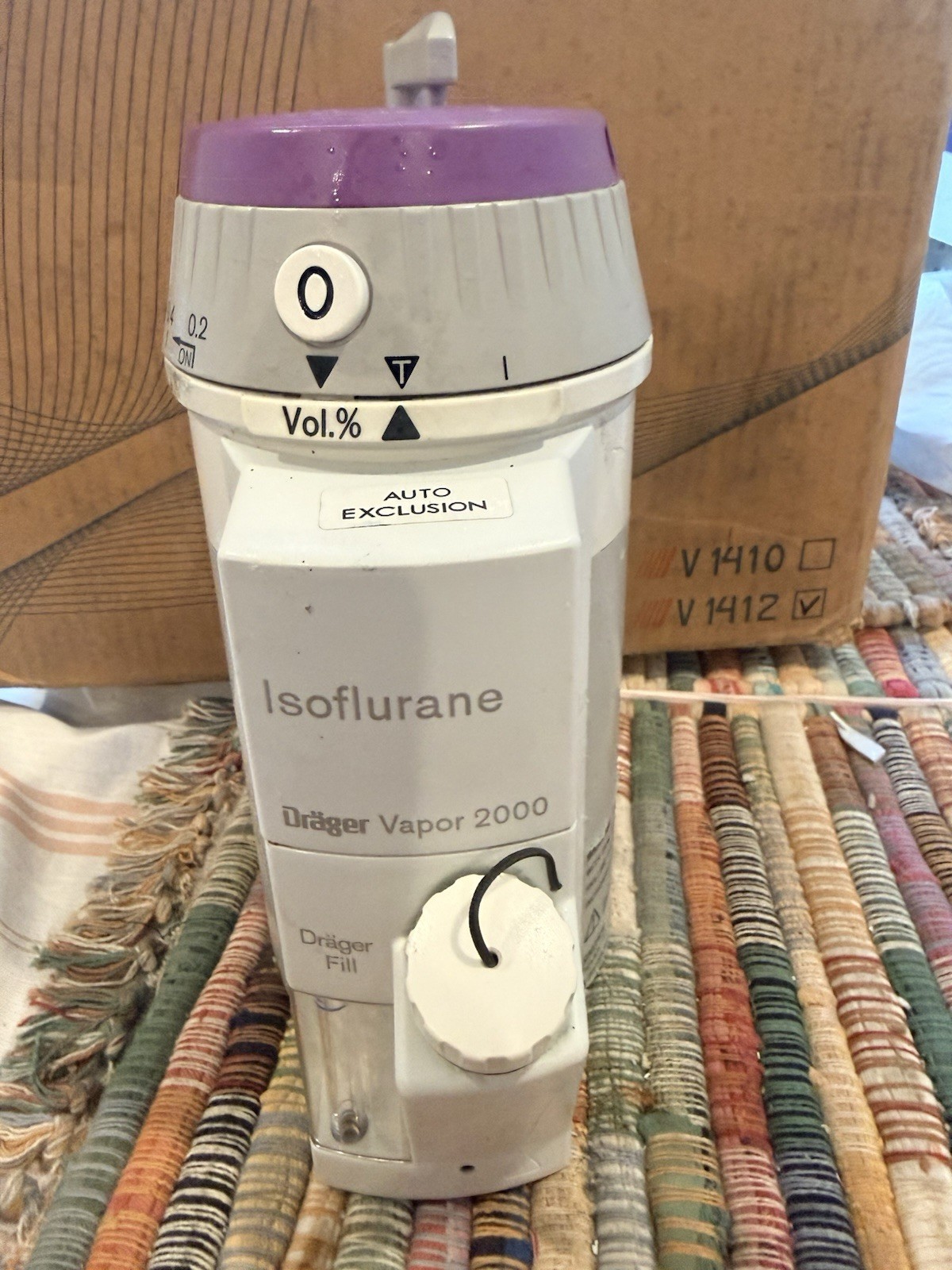 Drager Isoflurane Vapor 2000 Vaporizer