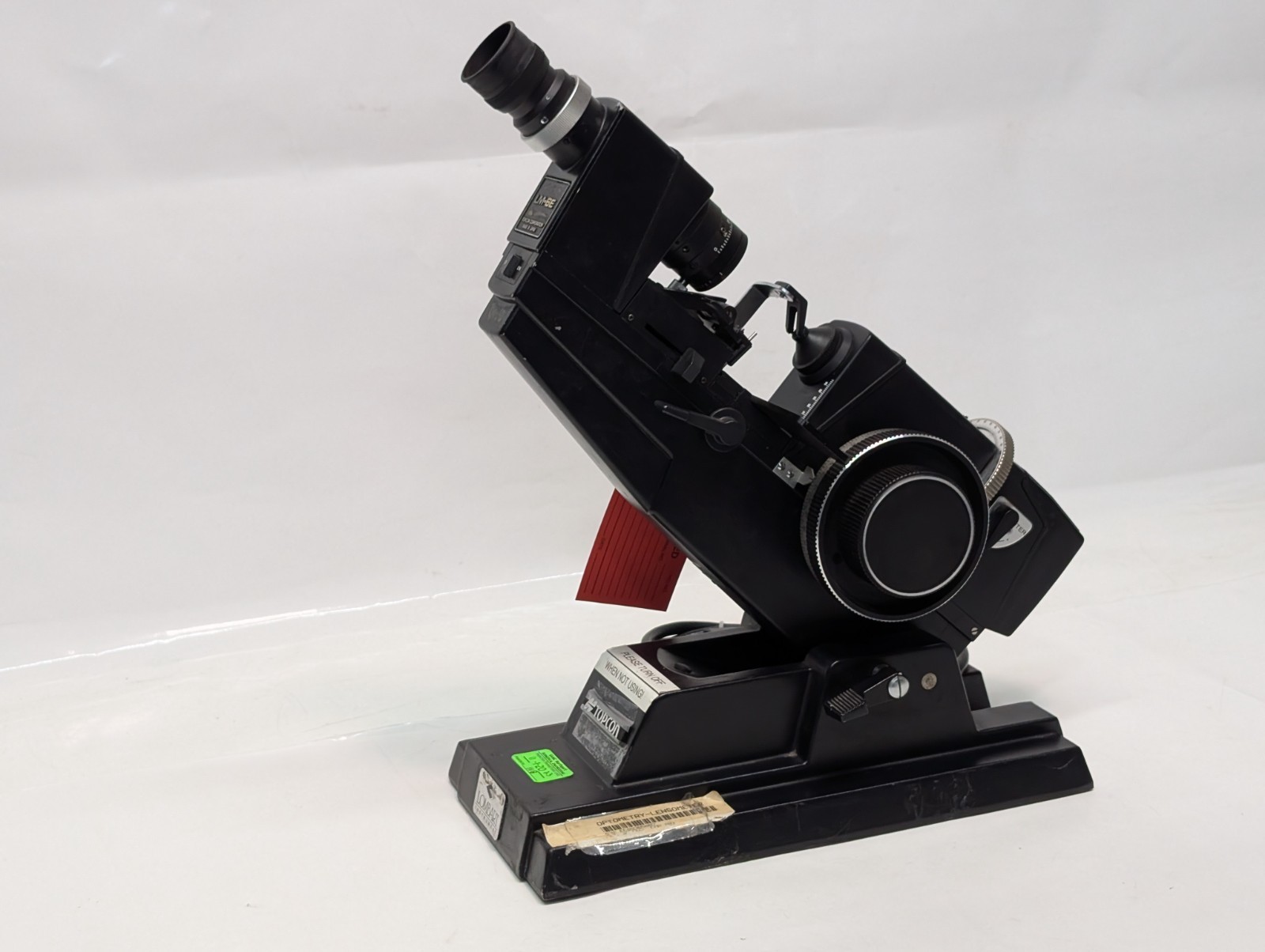Topcon Corporation LM-6E Lensmeter, Made in Japan, 120V, 15VA, 50/60Hz *As-Is*
