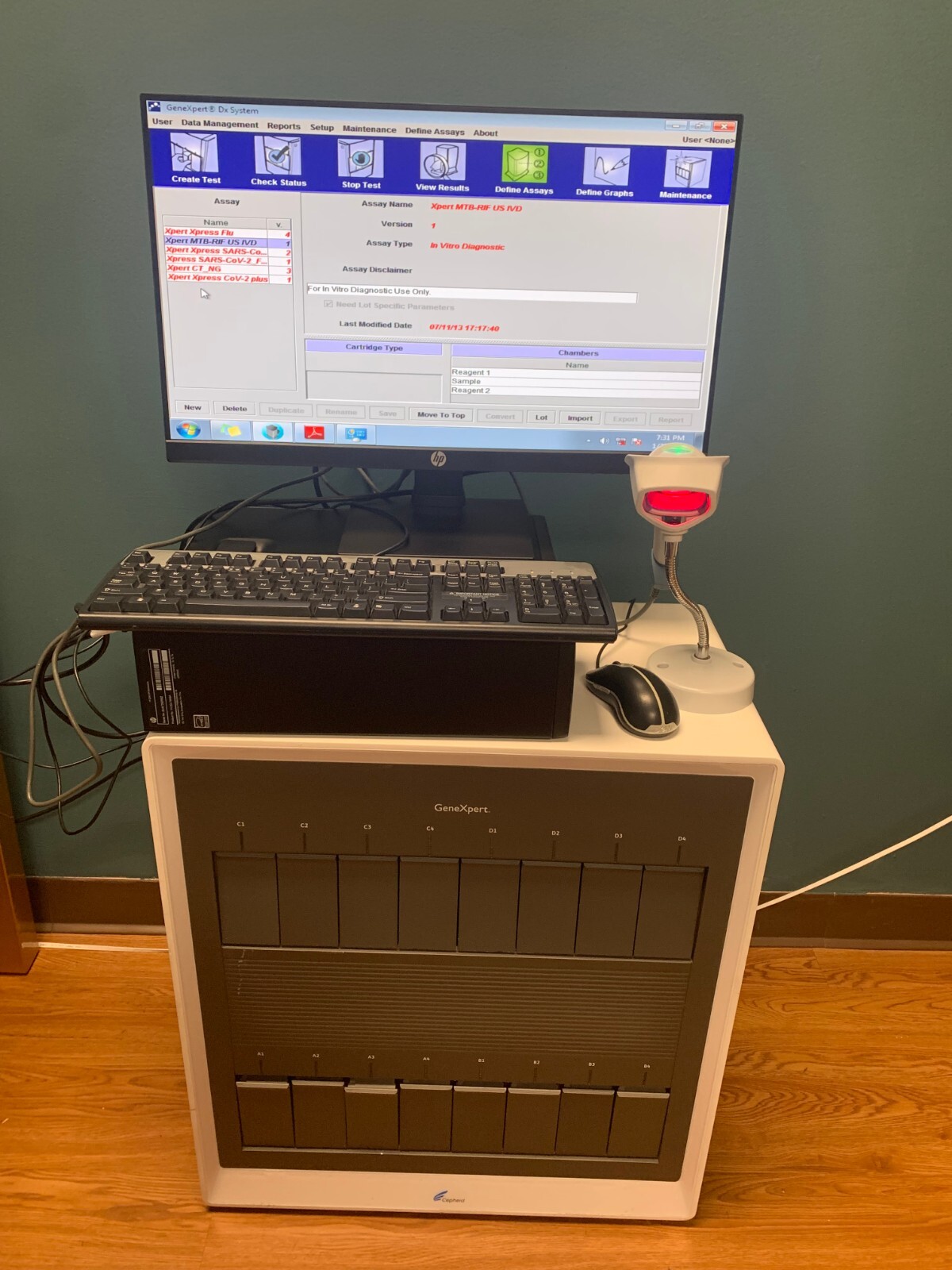 Cepheid GeneXpert 8 Modules. Excellent. 60 days warranty