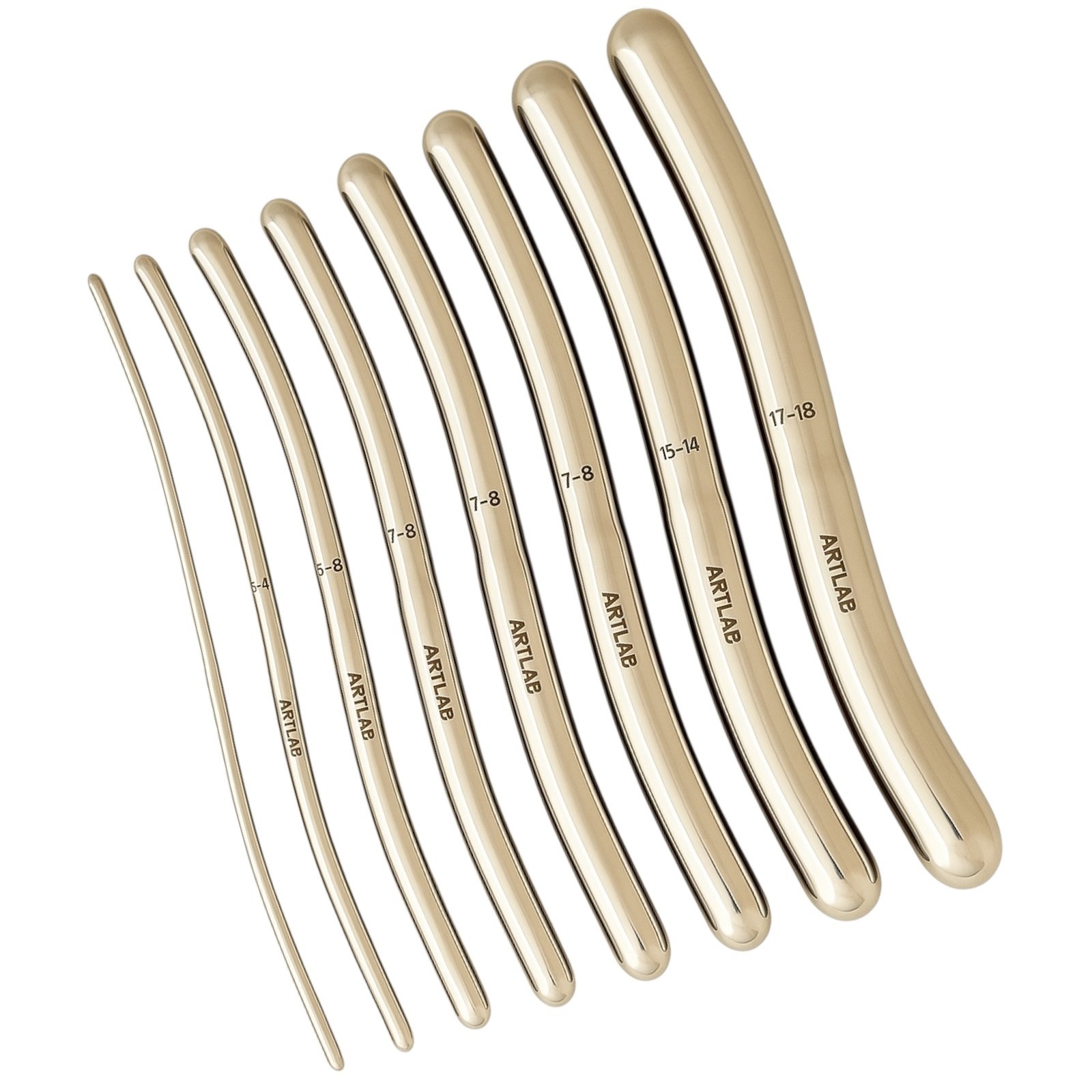 CYNAMED USA PREMIUM 8 HEGAR DILATOR SOUNDS SET 7.5″GYNO SURGICAL INSTRUMENTS