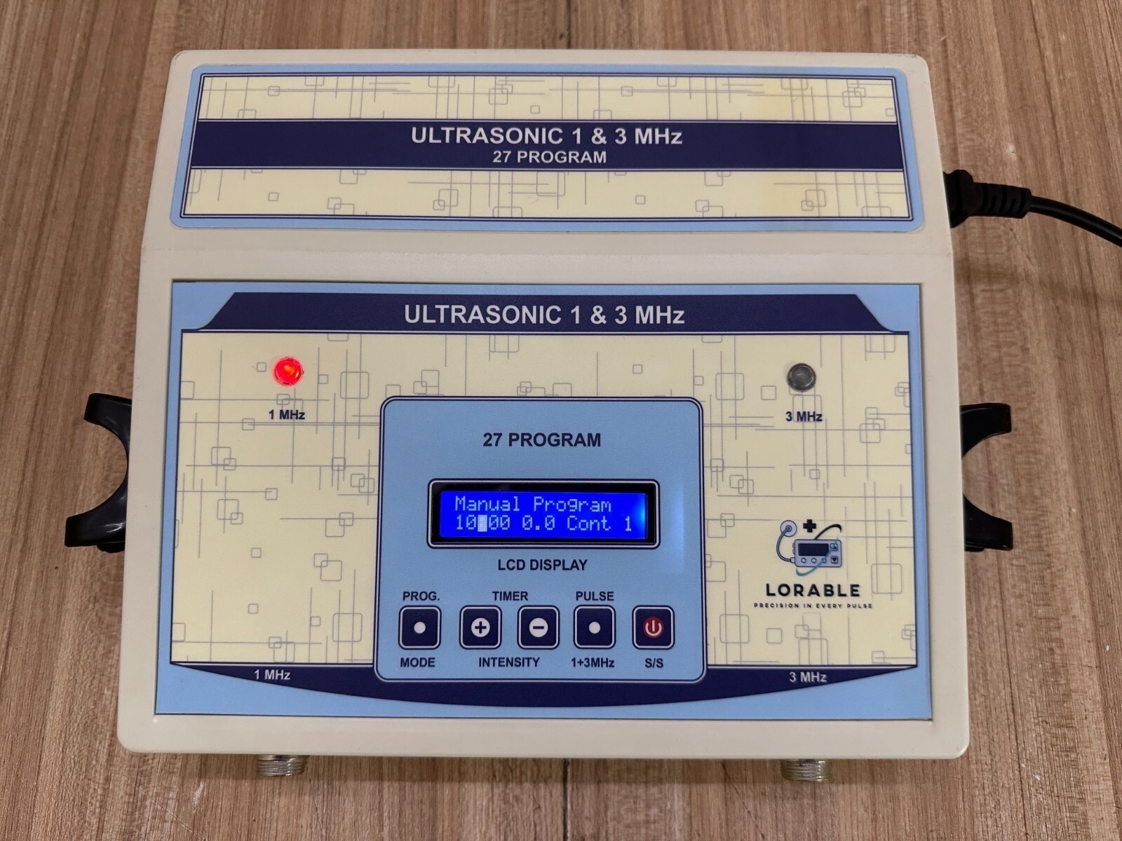 US Pro Ultrasound Therapy 1MHz & 3MHz Unit Home Use Physical Therapy Machine