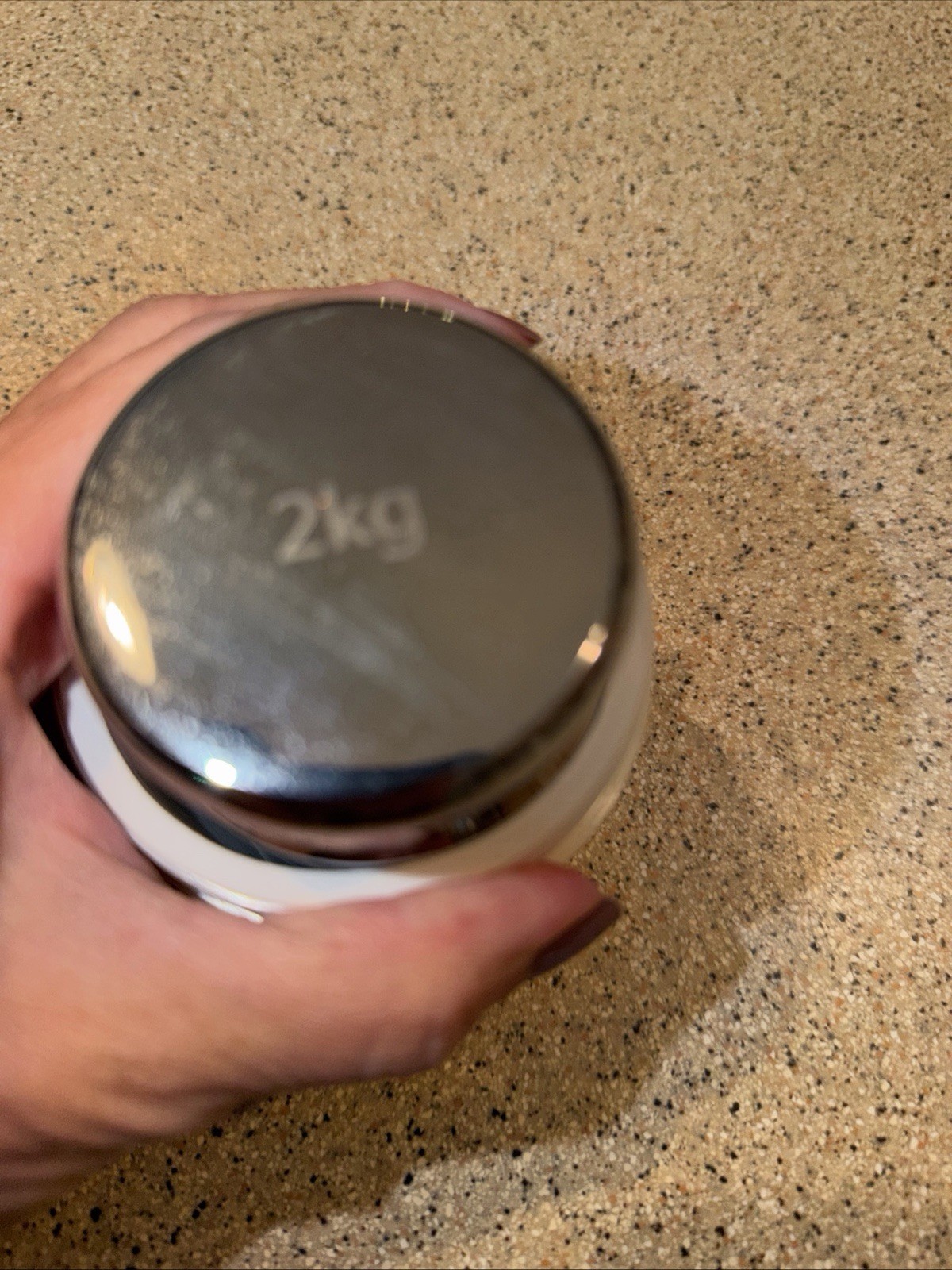 Chrome Scale Calibration Weight 2000g Gram 2kg 4 Pounds 10 Ounce