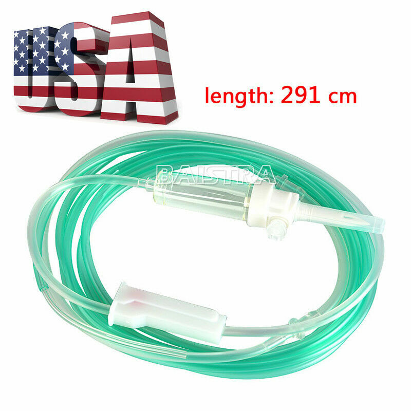 Disposable Dental Irrigation Tube Tubing Fit Surgery Implant 291cm