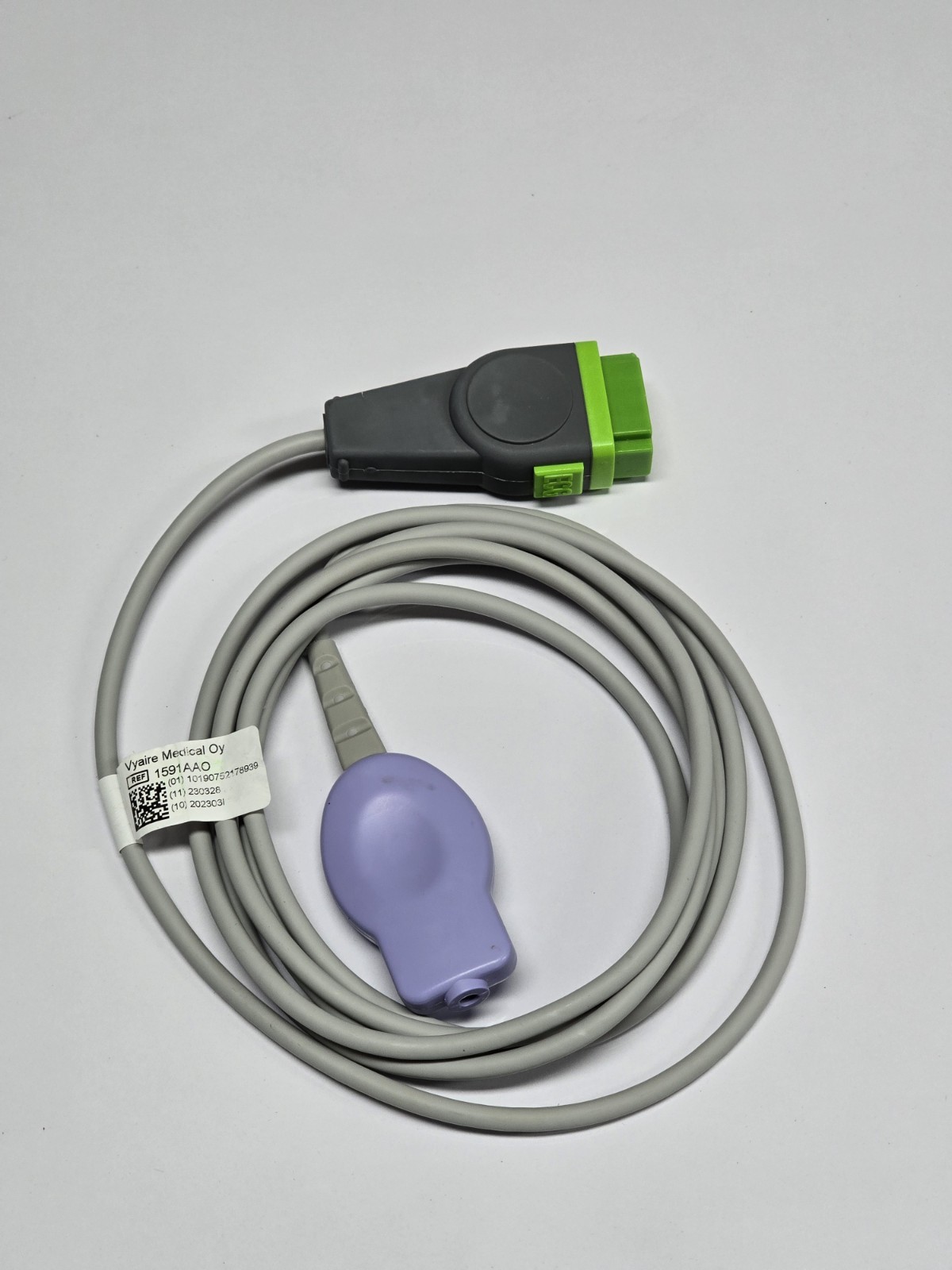 Vyaire Medical Ref. 1591AAO Spiral Electrode Cable For Corometrics Free Shipping