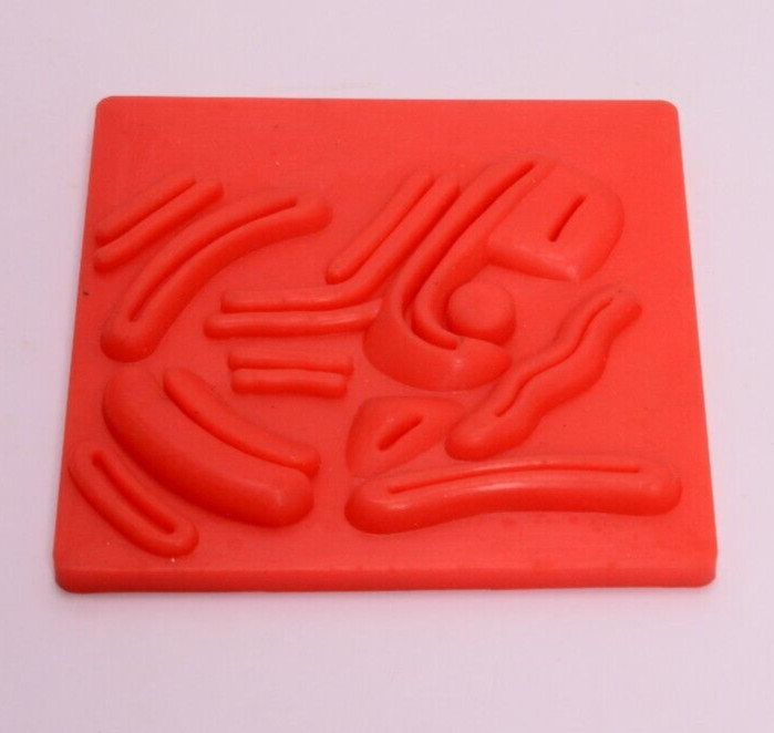 Laparoscopic Training Modules Red Suturing Pad Silicon Material Best Quality