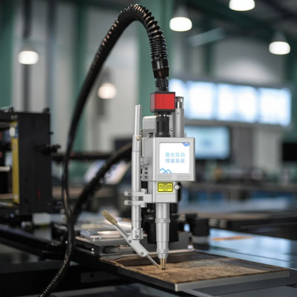CQWY SUP25A Platform Auto Robot Welding Head 3000W For Raycus/MAX Laser Source