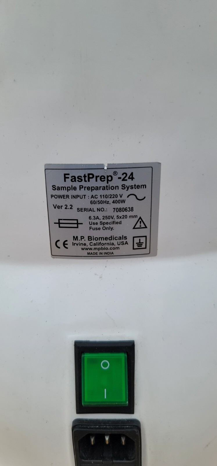 MP Biomedical Fastprep 24 Sample Preparation See Description